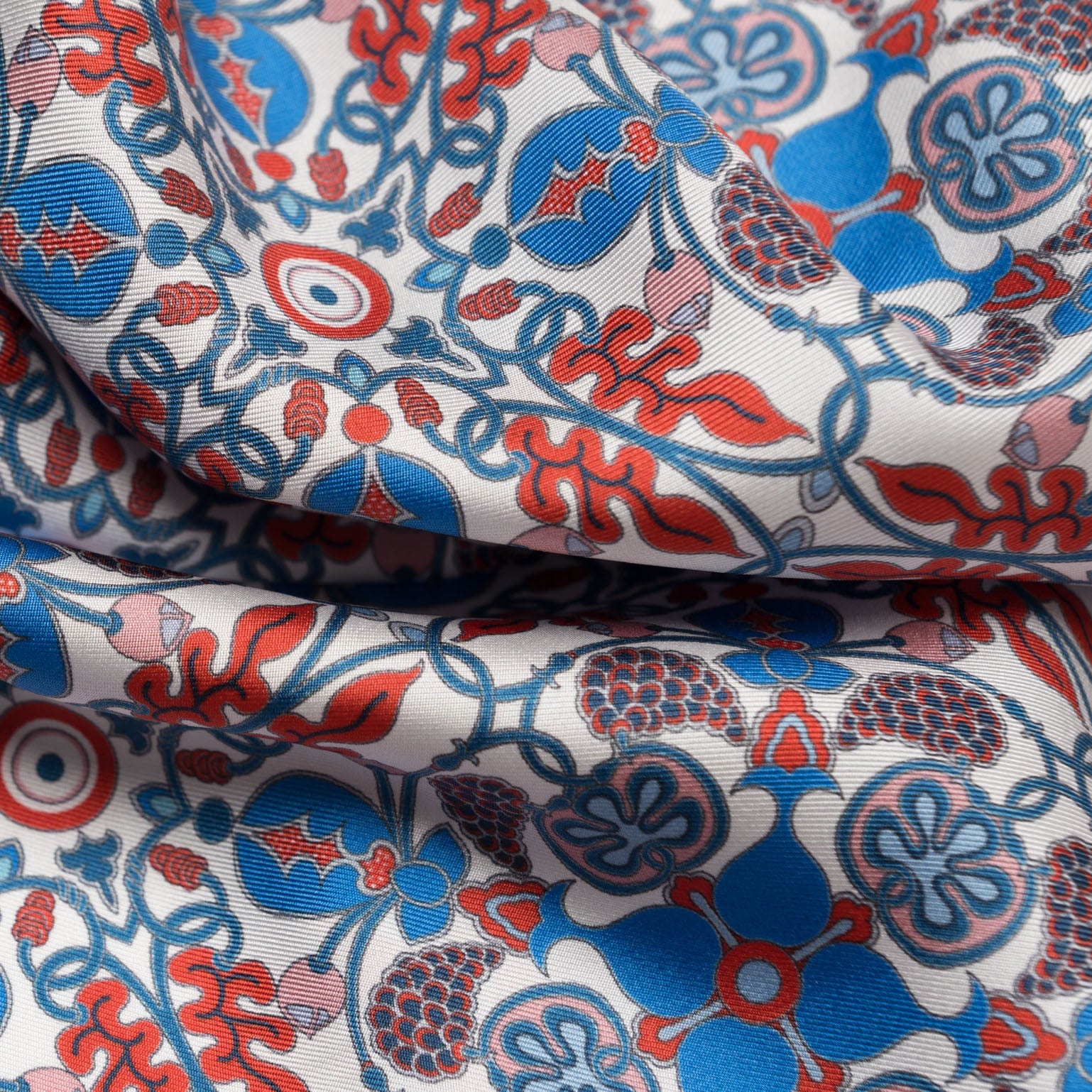 Barbaresco - Silk Neckerchief - Red - Solstik