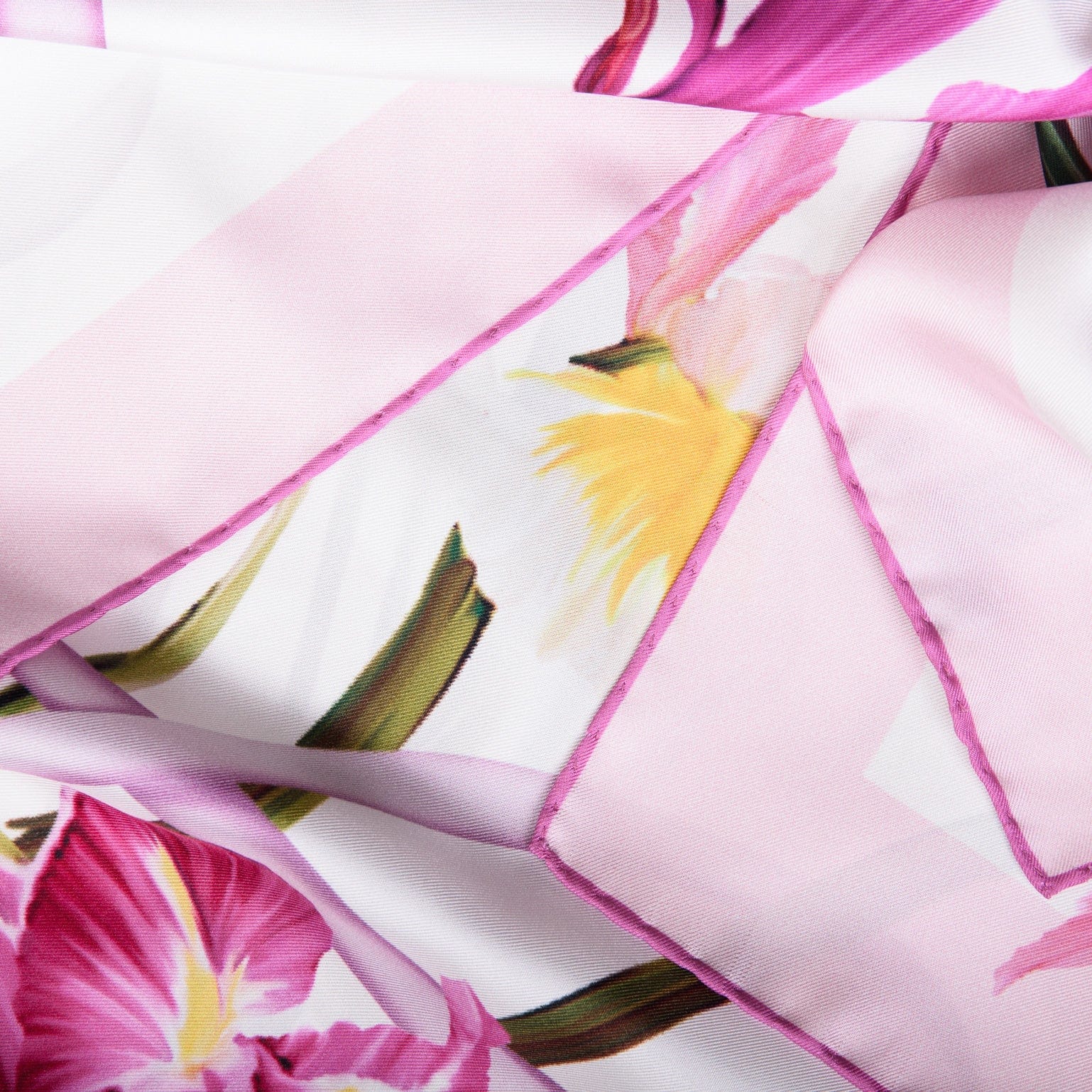 Susanna - Silk Foulard - Pink - Solstik