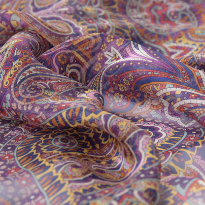 Ambra - Silk Scarf Shawl - Multicolored - Solstik