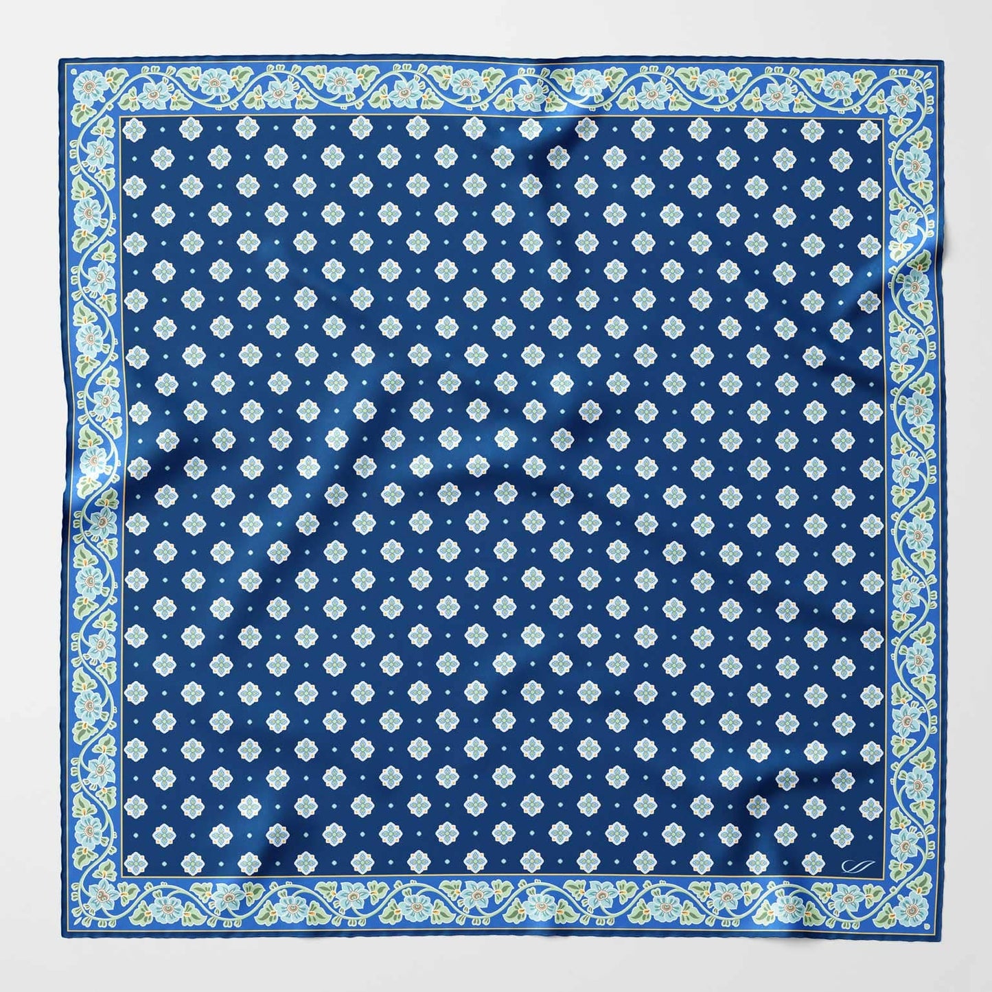 Ducati - Silk Neckerchief - Marine Blue - Solstik