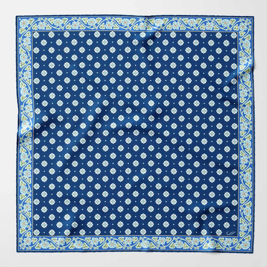 Ducati - Silk Neckerchief - Marine Blue - Solstik