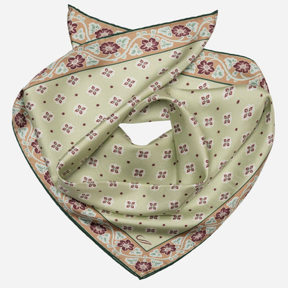 Ducati - Silk Neckerchief - Green - Solstik