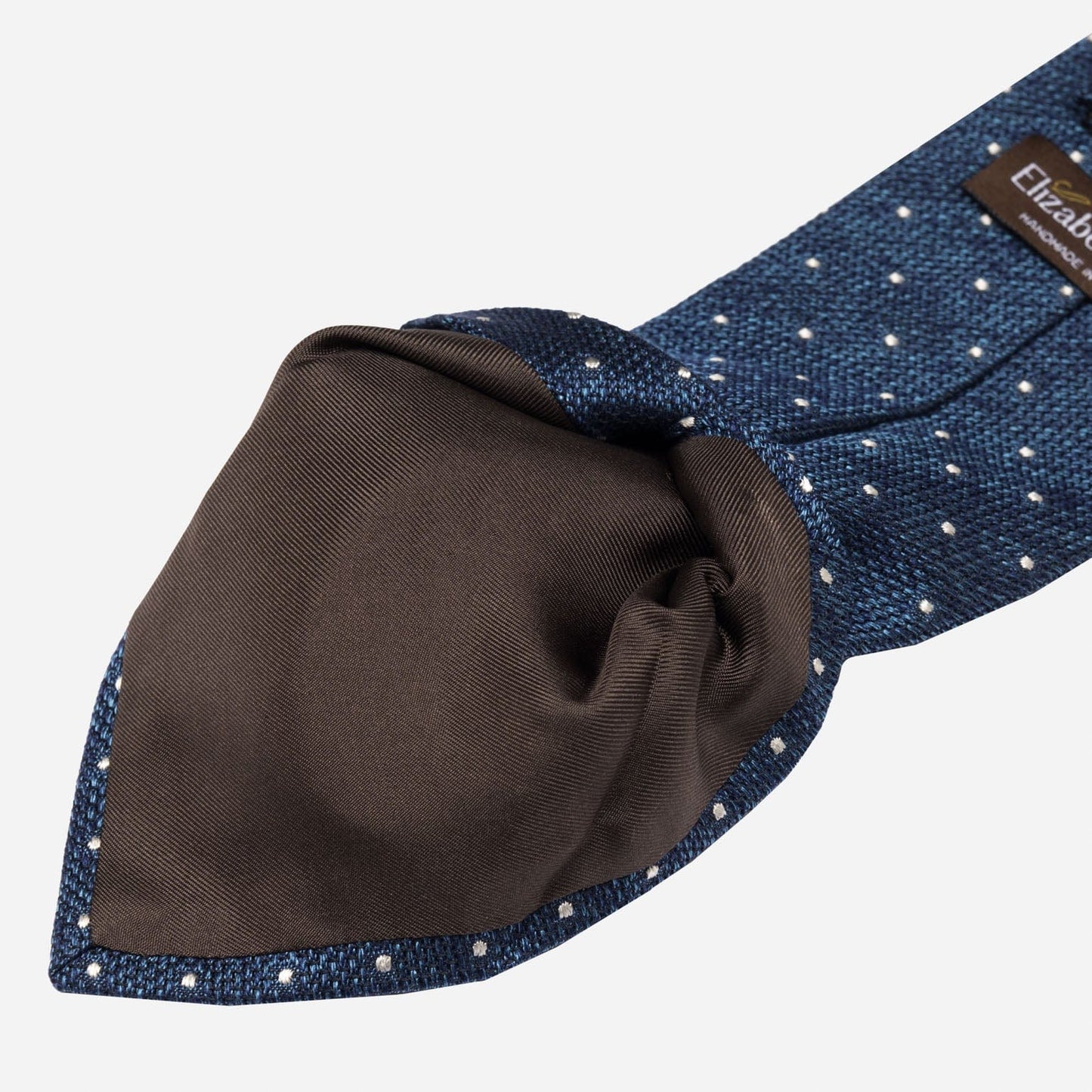 Mattei - Silk Grenadine Tie - Blue - Solstik