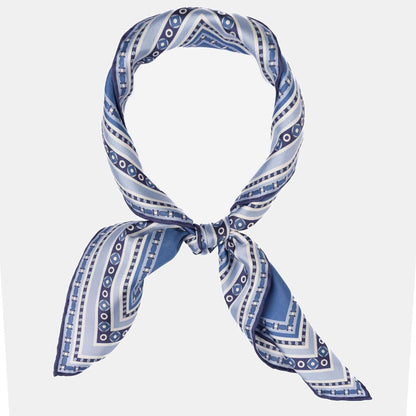 Verona - Silk Neckerchief - Blue - Solstik