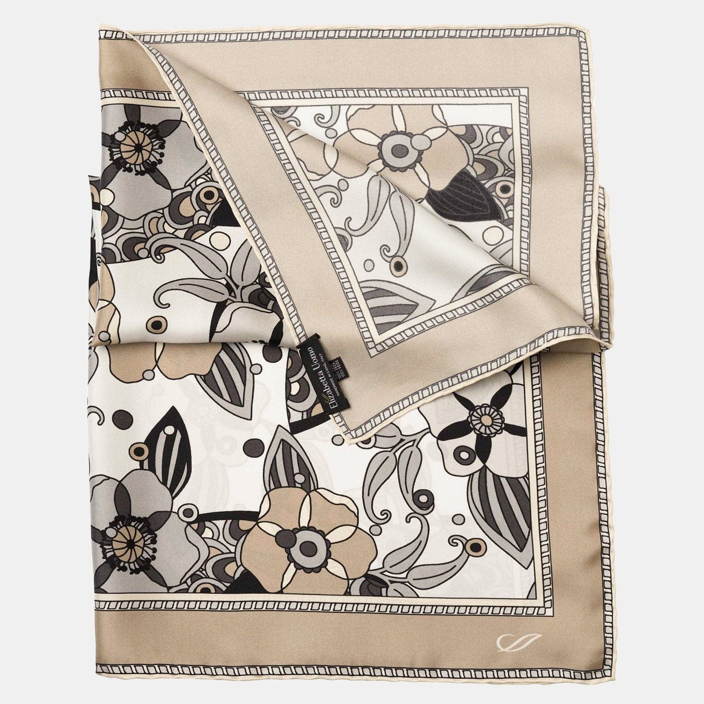 Lombardi - Silk Neckerchief - Sand - Solstik