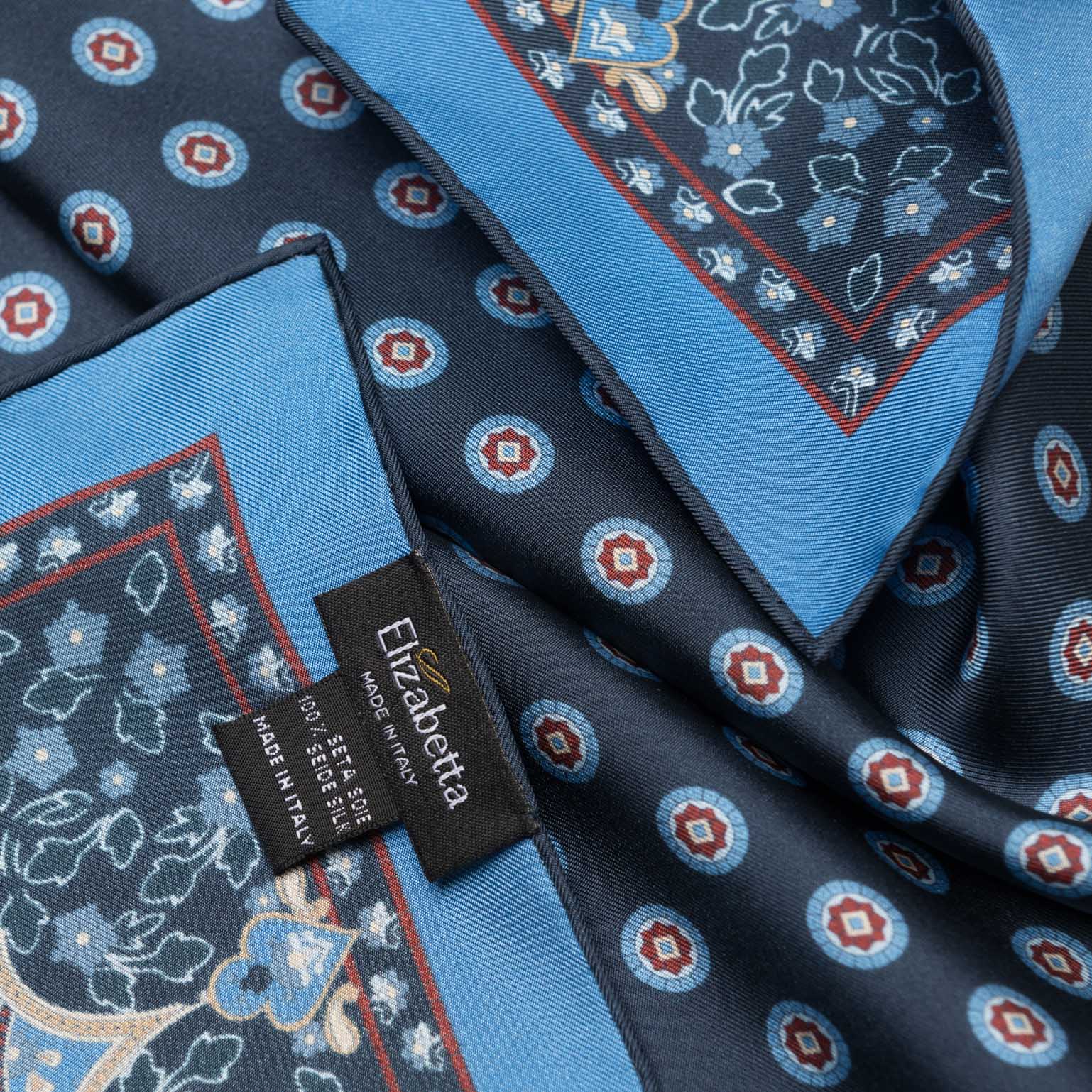 Filippo - Silk Neckerchief - Navy - Solstik