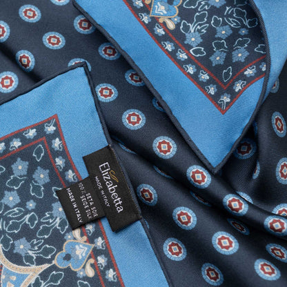 Filippo - Silk Neckerchief - Navy - Solstik