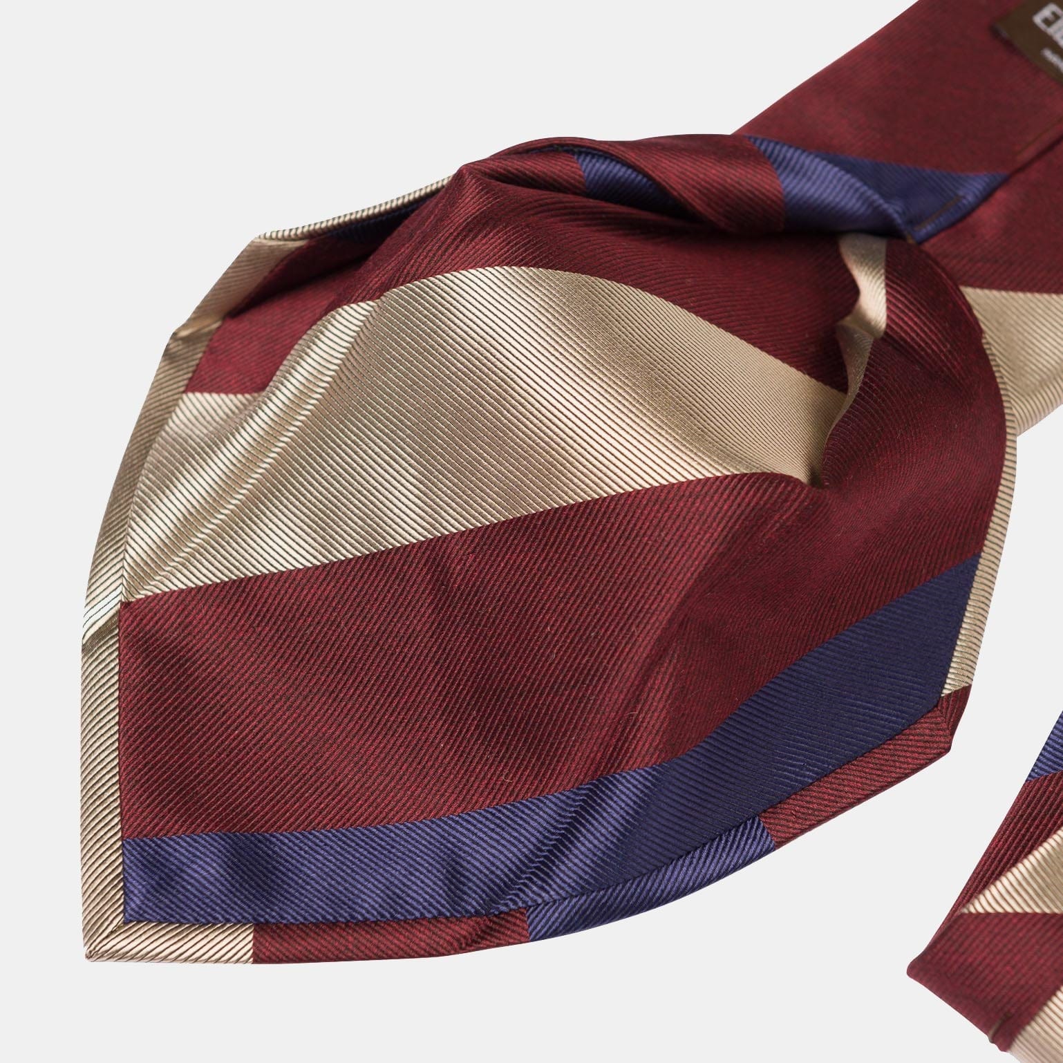 Conero - Silk Jacquard Tie - Burgundy - Solstik