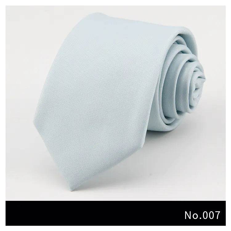 Fashionable Solid Color Tie - Solstik