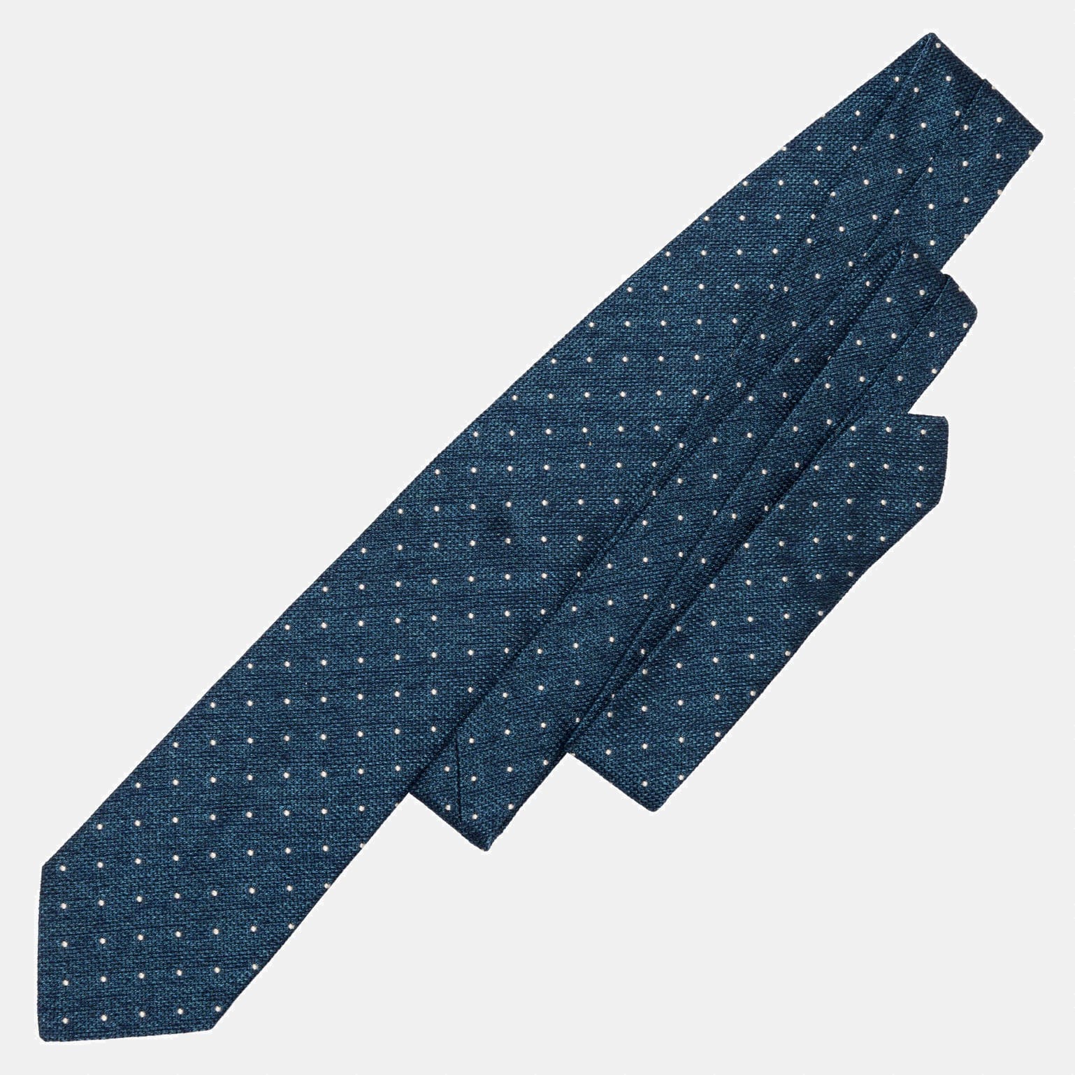 Mattei - Silk Grenadine Tie - Blue - Solstik