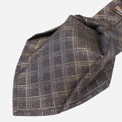Empoli - Silk Jacquard Tie - Bronze - Solstik
