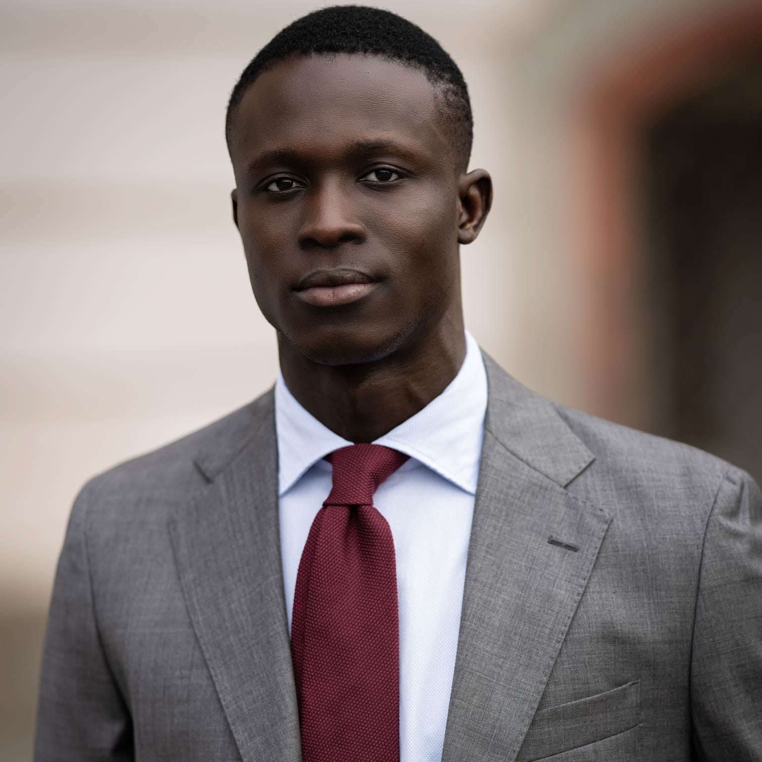 Chianti - Burgundy Silk Grenadine Tie - Solstik