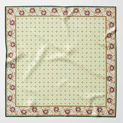 Ducati - Silk Neckerchief - Green - Solstik