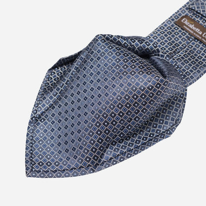 Ravenna - Silk Jacquard Tie - Blue - Solstik