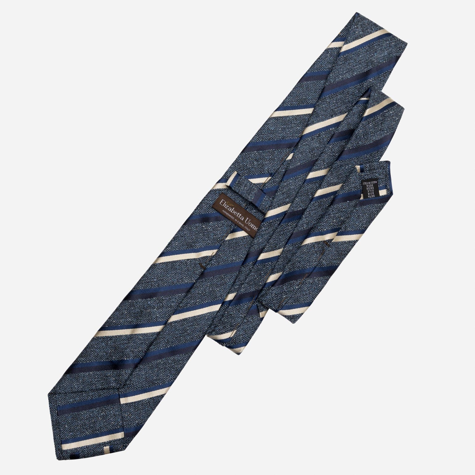 Velletri - Silk Jacquard Tie - Blue - Solstik
