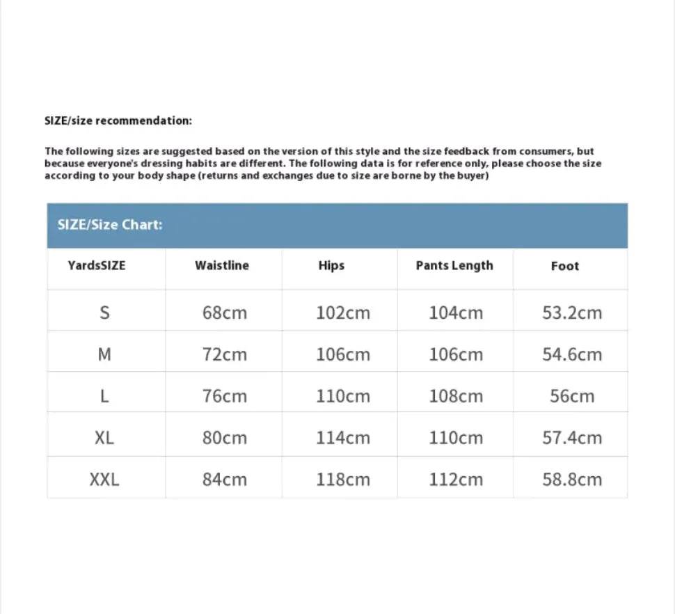 Size chart for Solstik men's retro washed jeans showing waistline hips pants length and foot measurements