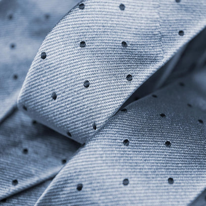 Pisa - Silk Jacquard Tie - Sky Blue - Solstik