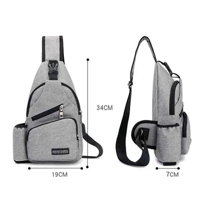 Solstik Men's Tech Sling Bag - Sleek, Durable, Modern