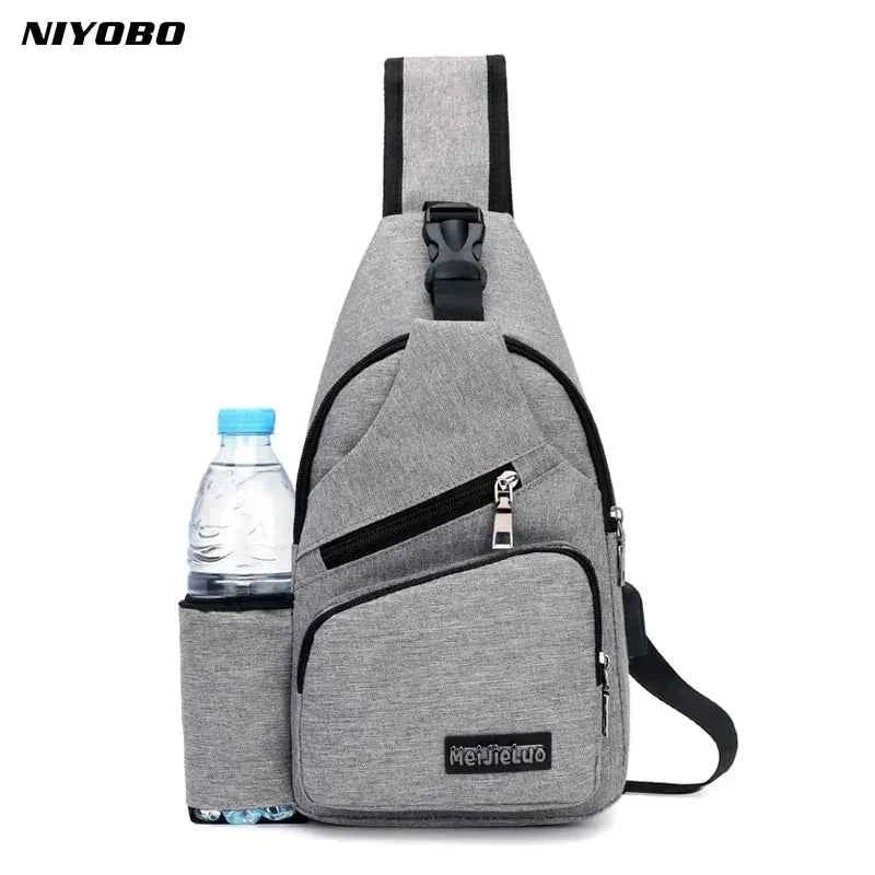 Solstik Men's Tech Sling Bag - Sleek, Durable, Modern