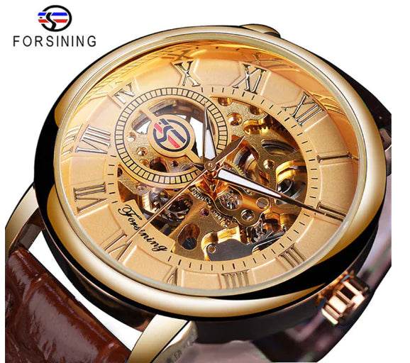 Gent's Precision Crafted Skeleton Watch - Solstik