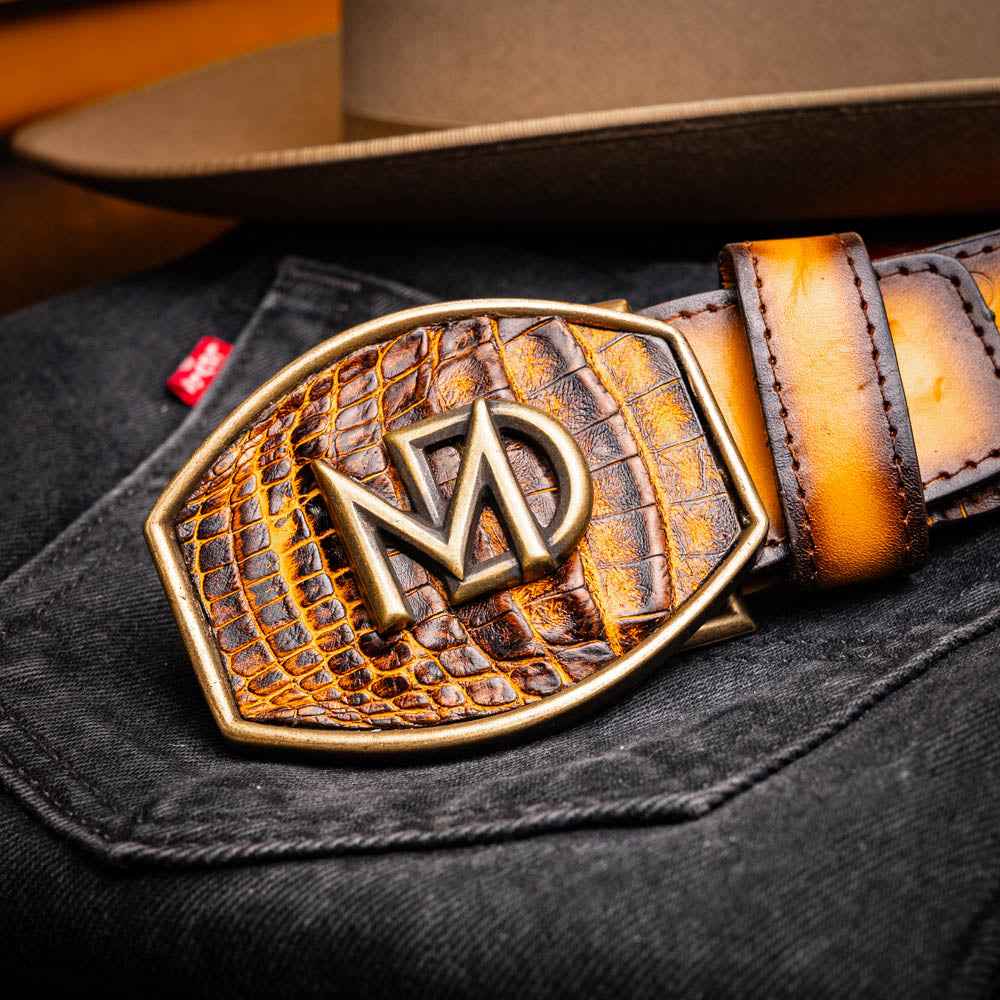 Montana Belt Mustard / Brown