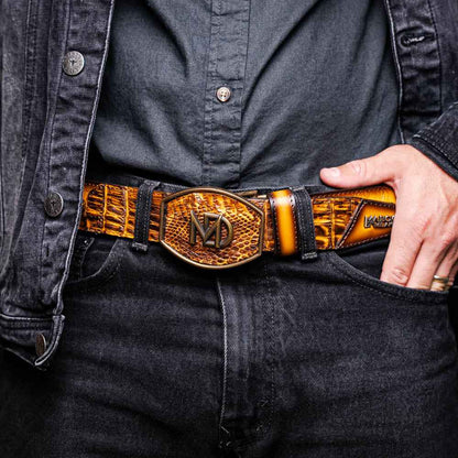 Montana Belt Mustard / Brown