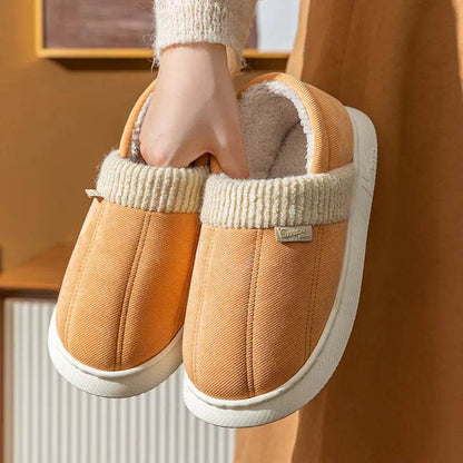 Women's Anti-Slip Cotton Slippers for Home Use - Solstik