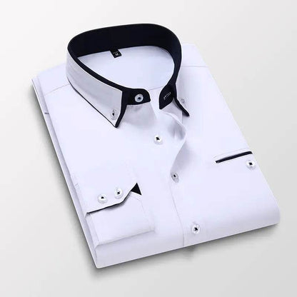 West Woods Slim Trimmed Dress Shirt - Solstik