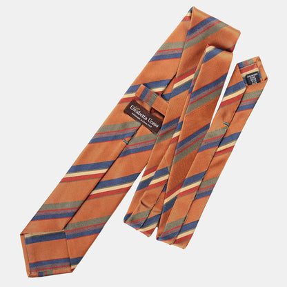 Battisti - Silk Jacquard Tie - Ginger - Solstik