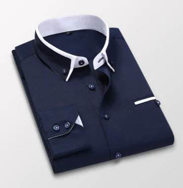 West Woods Slim Trimmed Dress Shirt - Solstik