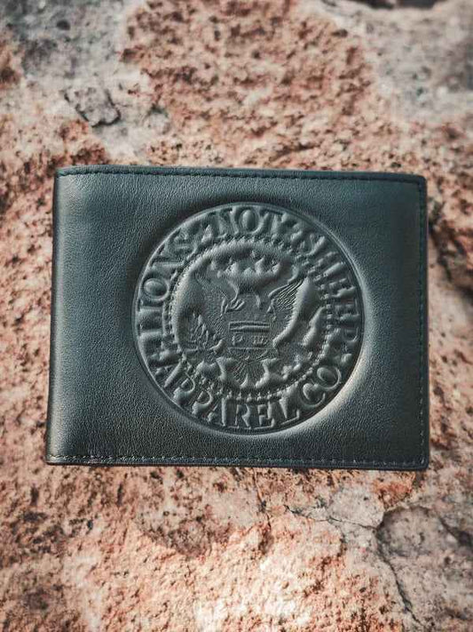 LIONS NOT SHEEP CREST SEAL WALLET