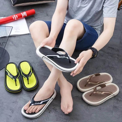 2024 Men's Casual Flip Flops with EVA Cushioning - Solstik