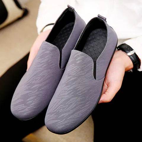 Men's Casual Spring Autumn Patterned Loafers - Solstik