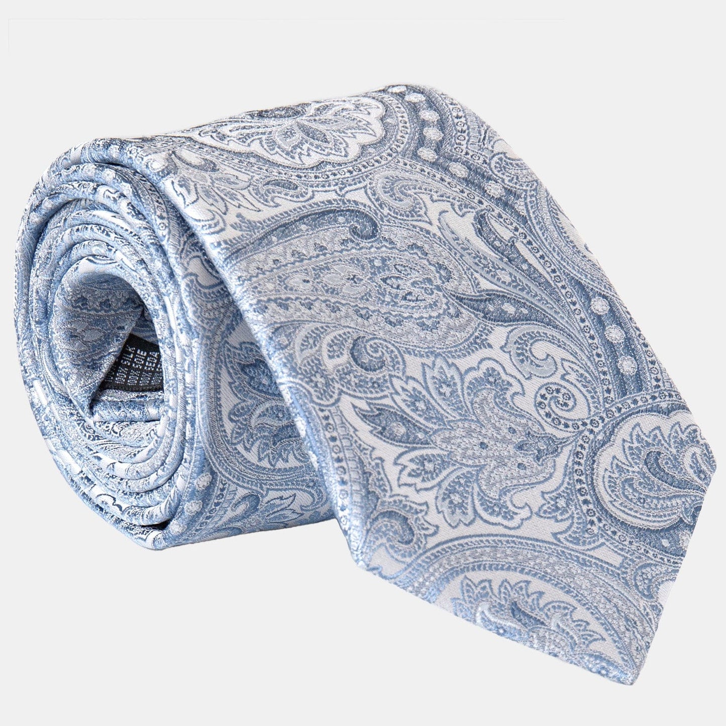 Montecarlo - Silk Jacquard Tie - Blue - Solstik