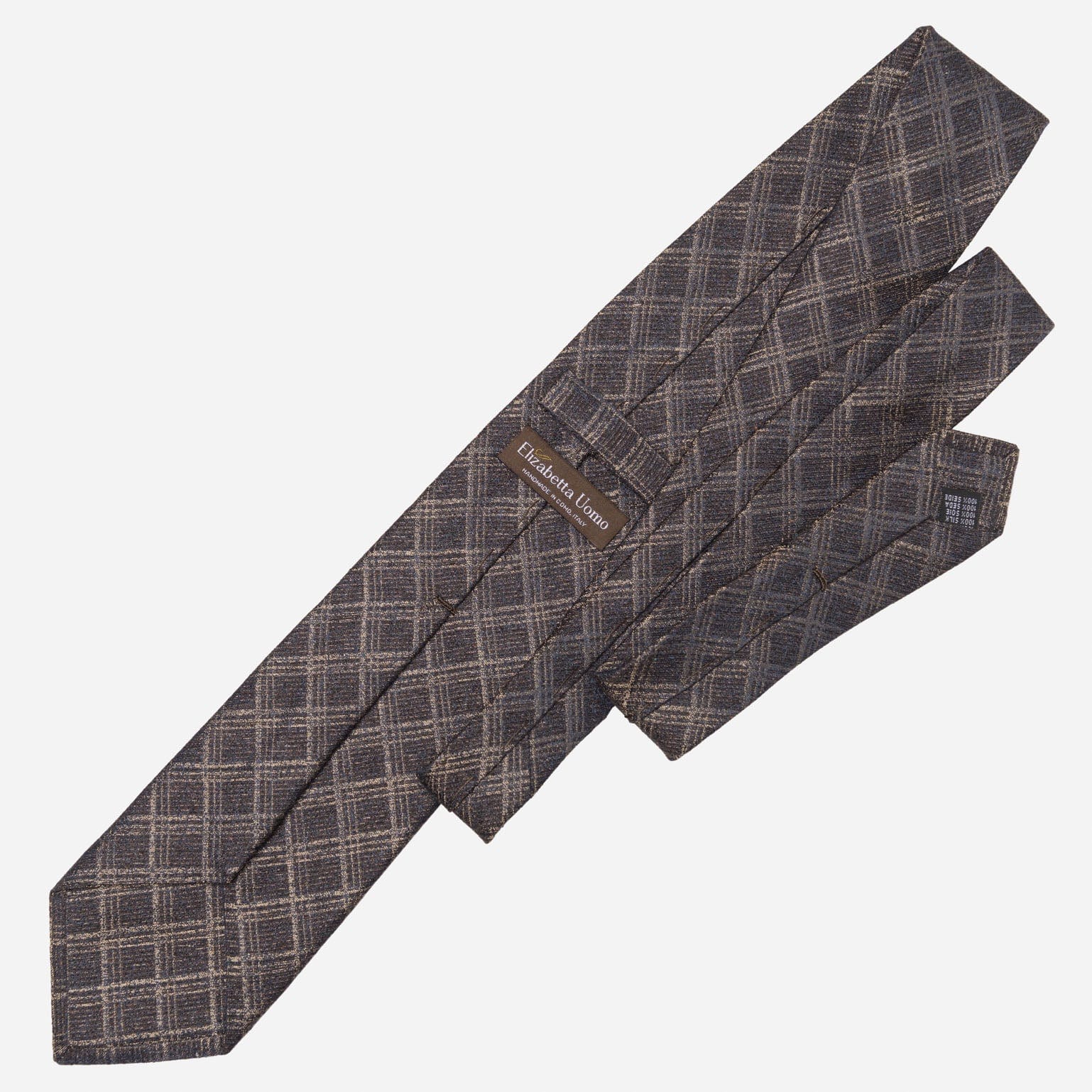 Empoli - Silk Jacquard Tie - Bronze - Solstik