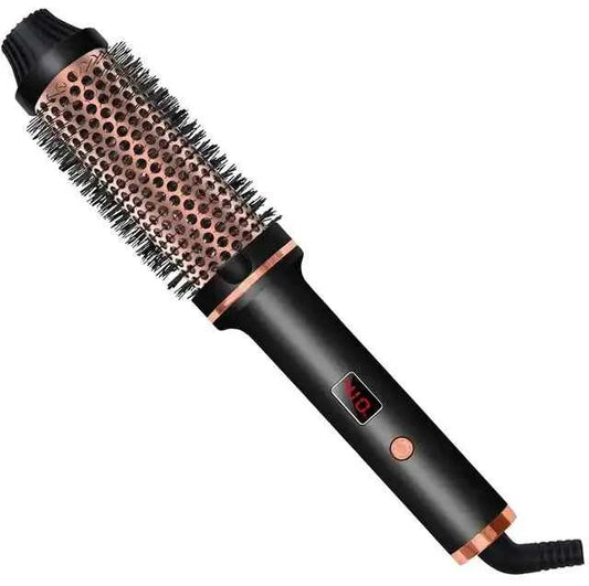 Solstik Professional Hair Curler Brush with Heat Control