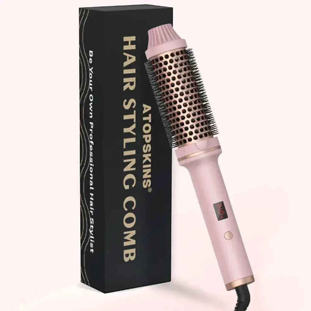 Solstik Professional Hair Curler Brush with Heat Control