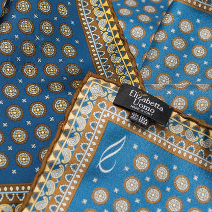 Toscana - Silk Neckerchief - Prussian Blue - Solstik