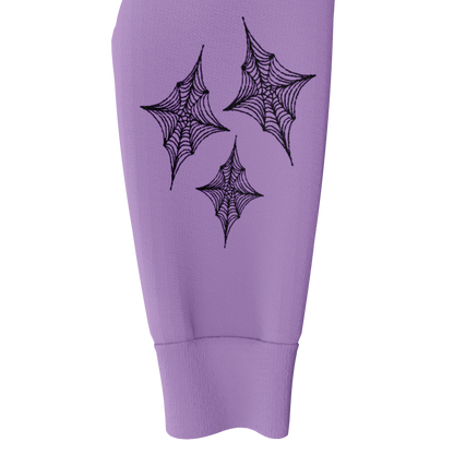 BL WEBSTAR FULL ZIP HOODIE (PURPLE/BLACK)