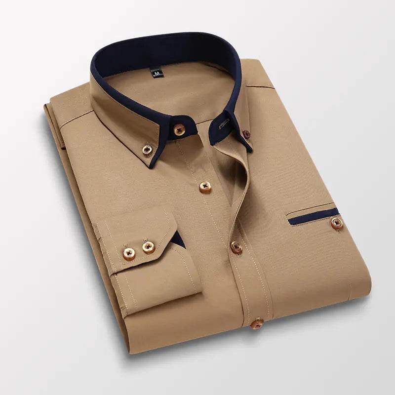 West Woods Slim Trimmed Dress Shirt - Solstik