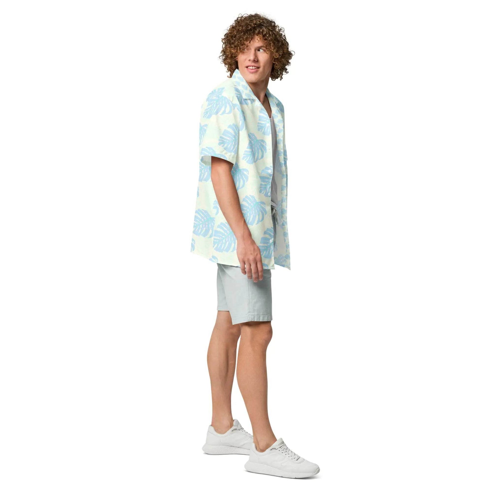Vintage Hawaii Floral button down camp shirt - Solstik