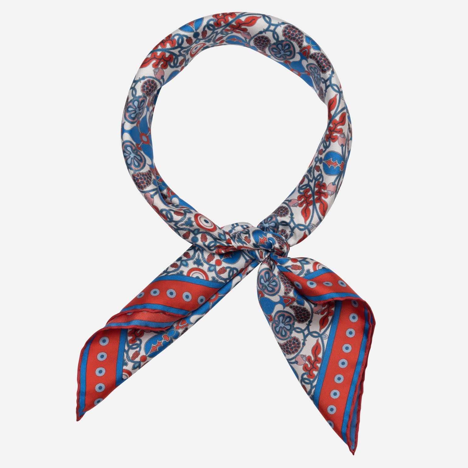 Barbaresco - Silk Neckerchief - Red - Solstik