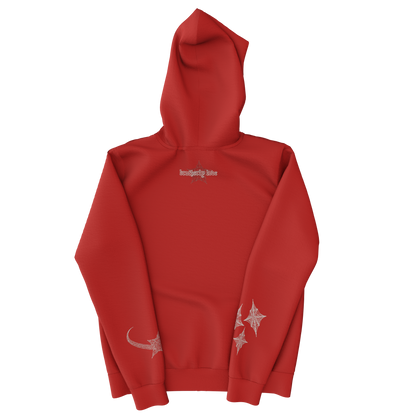 BL WEBSTAR FULL ZIP HOODIE (RED/WHITE)