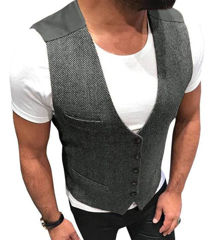 Cashmere/ Wool Blend Business/ Casual Luxury Vest - Solstik