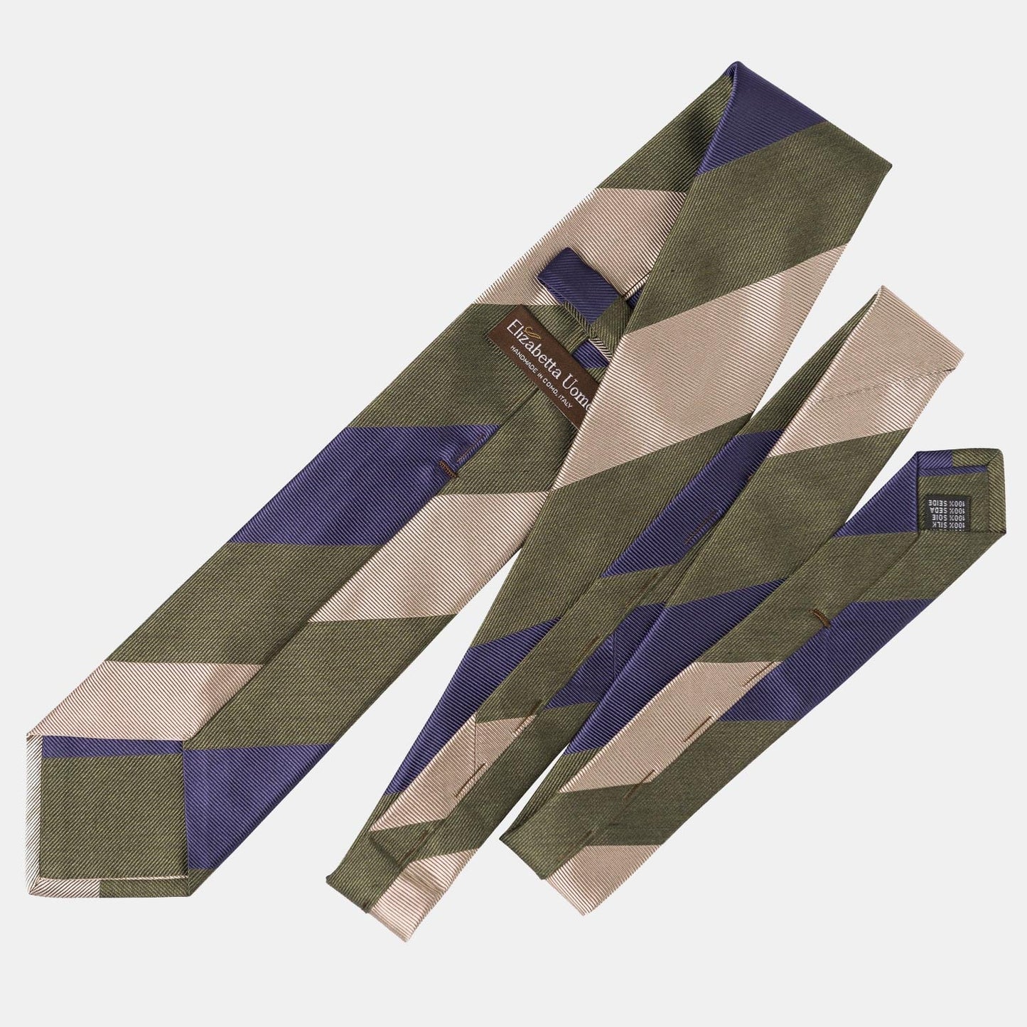 Conero - Silk Jacquard Tie - Sage Green