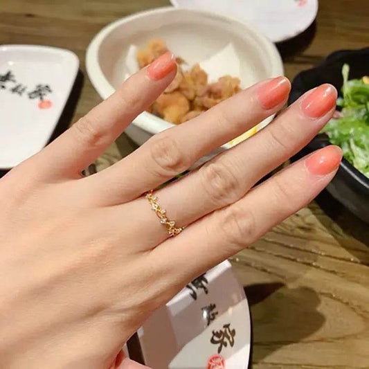 Light Luxury S925 Sterling Silver Fashion Ring - Solstik