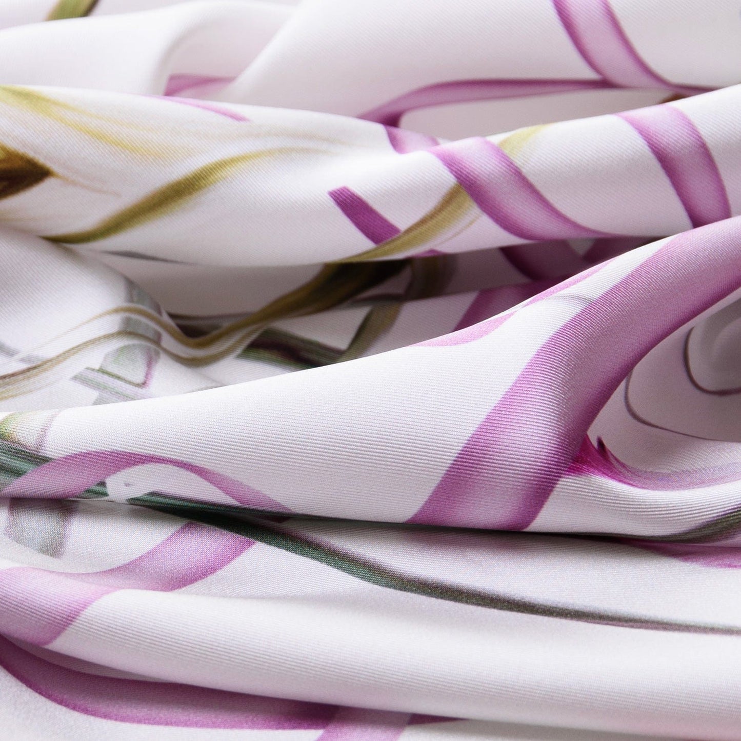 Susanna - Silk Foulard - Pink - Solstik
