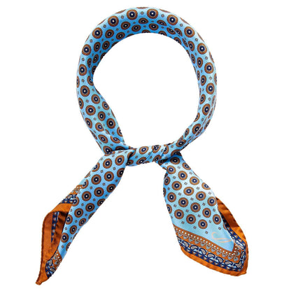 Toscana - Silk Neckerchief - Sky Blue - Solstik