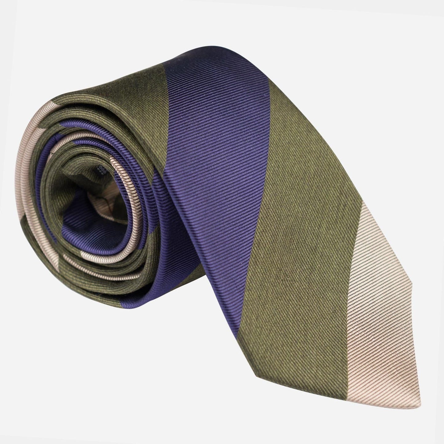 Conero - Silk Jacquard Tie - Sage Green