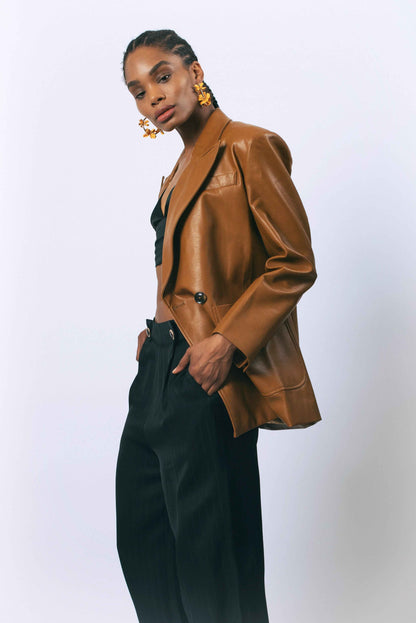 Cocoa Couture Blazer – Couture Blazer, Stylish Jacket